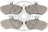 Гальмівні колодки дискові Optimal BP-10186 (фото 2)