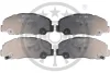 Гальмівні колодки дискові Optimal BP-10201 (фото 1)