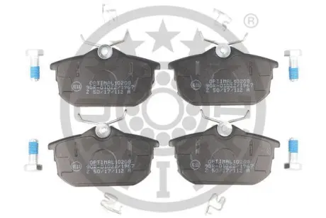 Гальмівні колодки дискові Optimal BP-10208