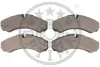 Гальмівні колодки дискові Optimal BP-10210 (фото 2)