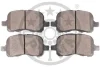 Гальмівні колодки дискові Optimal BP-10211 (фото 2)