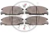 Гальмівні колодки дискові Optimal BP-10264 (фото 2)
