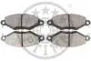 Гальмівні колодки дискові Optimal BP-10316 (фото 2)