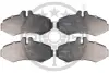 Гальмівні колодки дискові Optimal BP-10324 (фото 1)