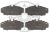 Гальмівні колодки дискові Optimal BP-10328 (фото 1)