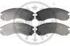 Гальмівні колодки дискові Optimal BP-10330 (фото 1)
