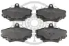 Гальмівні колодки дискові Optimal BP-10342 (фото 1)