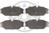 Гальмівні колодки дискові Optimal BP-10438 (фото 1)