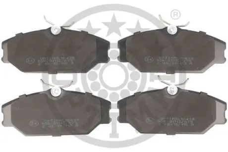 Гальмівні колодки дискові Optimal BP-10438