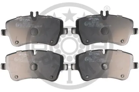 Гальмівні колодки дискові Optimal BP-10467