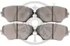 Гальмівні колодки дискові Optimal BP-10551 (фото 2)