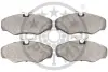 Гальмівні колодки дискові Optimal BP-12014 (фото 2)