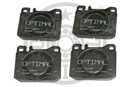 Гальмівні колодки дискові OPTIMAL Optimal BP-12046