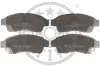 Гальмівні колодки дискові Optimal BP-12064 (фото 1)
