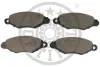 Гальмівні колодки дискові Optimal BP-12066 (фото 2)