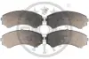 Гальмівні колодки дискові Optimal BP-12086 (фото 1)