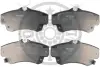 Гальмівні колодки дискові Optimal BP-12089 (фото 1)
