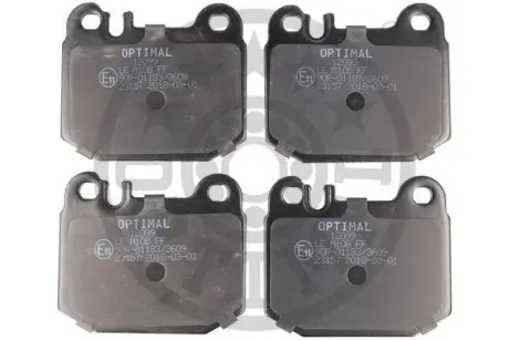 Гальмівні колодки дискові Optimal BP-12099