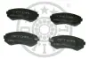 Гальмівні колодки дискові Optimal BP-12123 (фото 1)