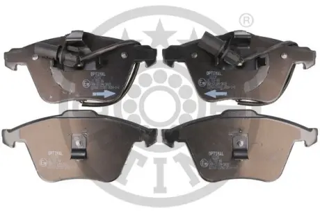 Гальмівні колодки дискові Optimal BP-12128