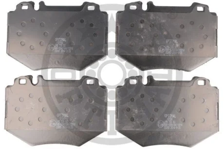 Тормозные колодки дисковые Optimal BP-12134