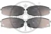 Гальмівні колодки дискові Optimal BP-12135 (фото 1)