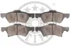 Гальмівні колодки дискові Optimal BP-12137 (фото 2)