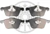Гальмівні колодки дискові Optimal BP-12142 (фото 1)