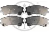 Гальмівні колодки дискові Optimal BP-12163 (фото 1)