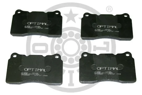 Гальмівні колодки дискові OPTIMAL Optimal BP-12166