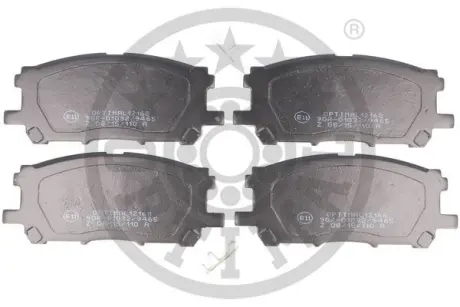 Гальмівні колодки дискові Optimal BP-12168