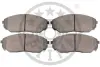 Гальмівні колодки дискові Optimal BP-12184 (фото 2)