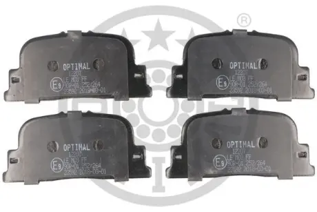 Гальмівні колодки дискові Optimal BP-12207