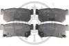 Гальмівні колодки дискові Optimal BP-12209 (фото 1)