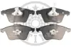 Гальмівні колодки дискові Optimal BP-12222 (фото 1)