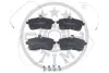 Гальмівні колодки дискові Optimal BP-12223 (фото 1)