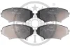 Гальмівні колодки дискові OPTIMAL Optimal BP-12237 (фото 1)