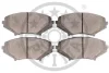 Гальмівні колодки дискові OPTIMAL Optimal BP-12237 (фото 2)