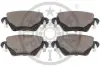 Гальмівні колодки дискові Optimal BP-12249 (фото 2)