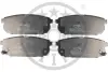 Гальмівні колодки дискові Optimal BP-12261 (фото 1)