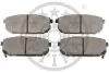 Гальмівні колодки дискові Optimal BP-12261 (фото 2)