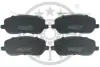 Гальмівні колодки дискові Optimal BP-12262 (фото 1)