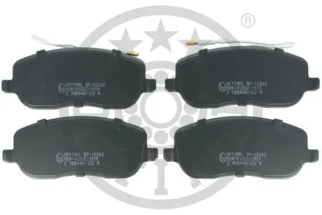 Гальмівні колодки дискові Optimal BP-12262