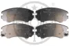 Гальмівні колодки дискові Optimal BP-12267 (фото 1)