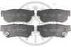 Гальмівні колодки дискові Optimal BP-12268 (фото 1)
