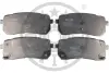 Гальмівні колодки дискові Optimal BP-12282 (фото 1)