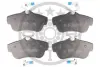 Гальмівні колодки дискові Optimal BP-12300 (фото 1)