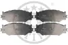 Гальмівні колодки дискові Optimal BP-12307 (фото 1)