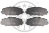 Гальмівні колодки дискові Optimal BP-12312 (фото 1)