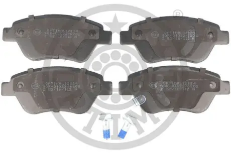 Гальмівні колодки дискові Optimal BP-12324